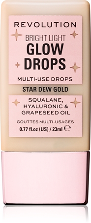 Жидкий отбеливатель Makeup Revolution Bright Light Glow Drops, Golden Star Dew 23 ml
Жидкий отбеливатель Makeup Revolution Bright Light Glow Drops, Golden Star Dew 23 ml