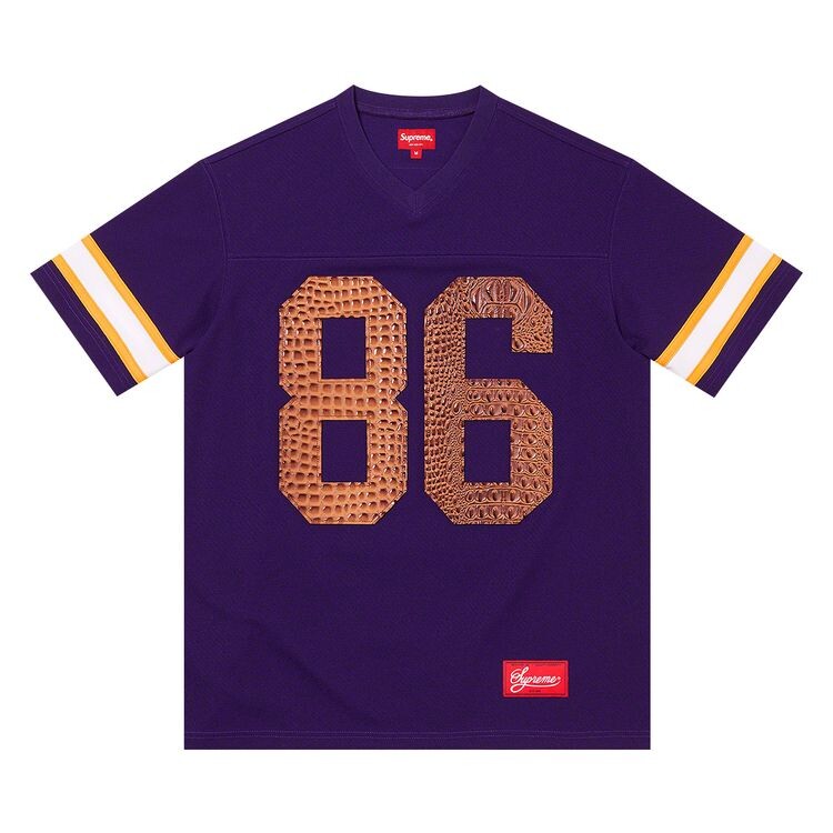 Джерси Supreme Faux Croc Football Jersey Purple, фиолетовый
Джерси Supreme Faux Croc Football Jersey Purple, фиолетовый