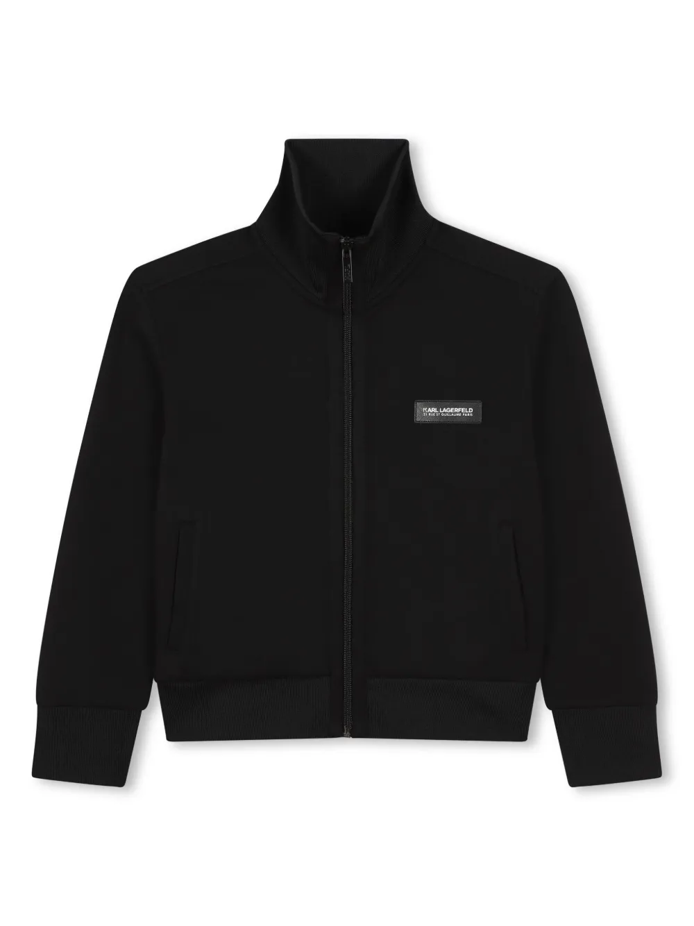 Кардиган с нашивкой-логотипом и высоким воротником KARL LAGERFELD KIDS, черный
Кардиган с нашивкой-логотипом и высоким воротником KARL LAGERFELD KIDS, черный
