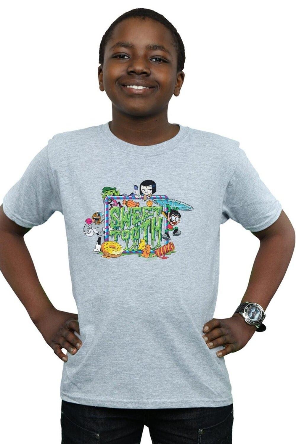 Футболка «Юные Титаны — сладкоежки» DC Comics, серый
Футболка «Юные Титаны — сладкоежки» DC Comics, серый