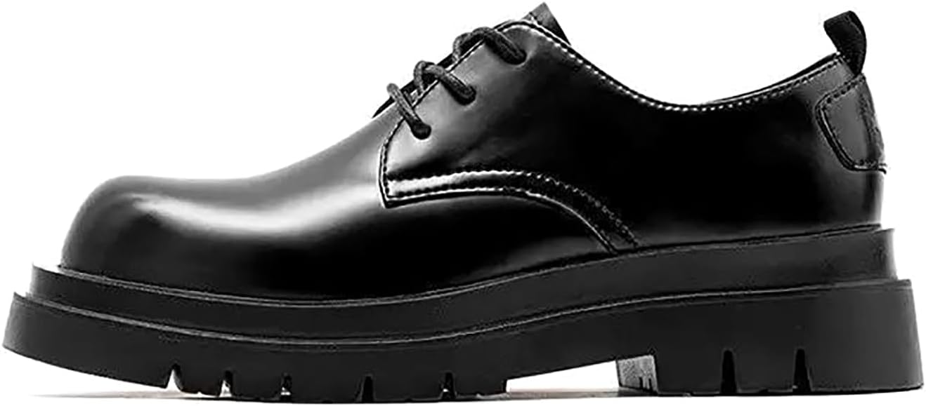 Мужские повседневные классические дерби на шнуровке, деловые туфли с круглым носком на платформе Ljaiyi, черный
Мужские повседневные классические дерби на шнуровке, деловые туфли с круглым носком на платформе Ljaiyi, черный