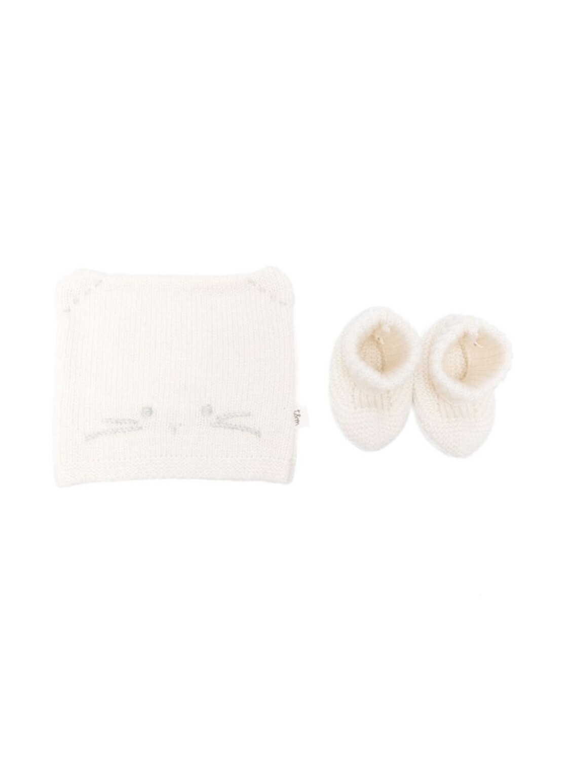 TEDDY & MINOU набор вязаных шапок, белый
TEDDY & MINOU набор вязаных шапок, белый