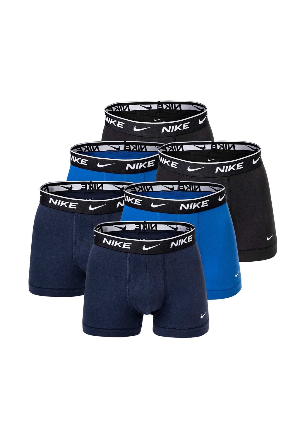 Повседневные хлопковые эластичные плавки, упаковка из 6 шт NIKE, цвет Blau Schwarz
Повседневные хлопковые эластичные плавки, упаковка из 6 шт NIKE, цвет Blau Schwarz