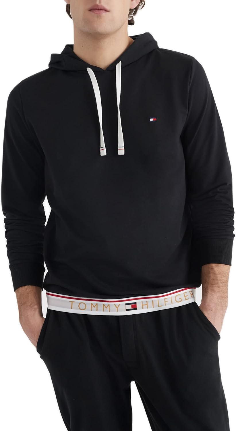 Мужская современная базовая пижама с капюшоном Tommy Hilfiger, Black
Мужская современная базовая пижама с капюшоном Tommy Hilfiger, Black