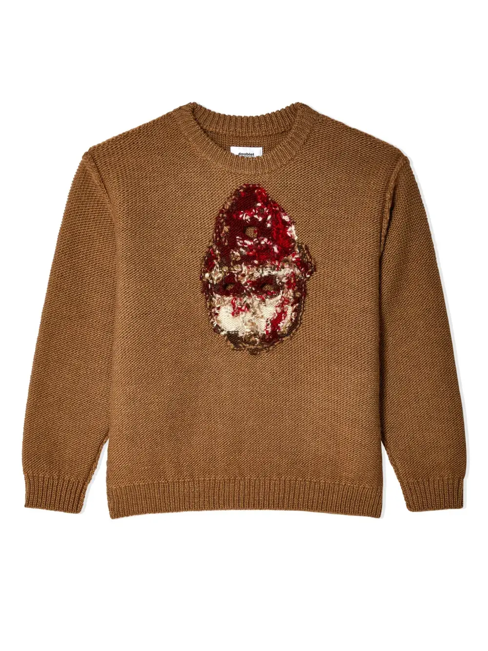 Свитер с вышивкой Doublet, коричневый
Свитер с вышивкой Doublet, коричневый