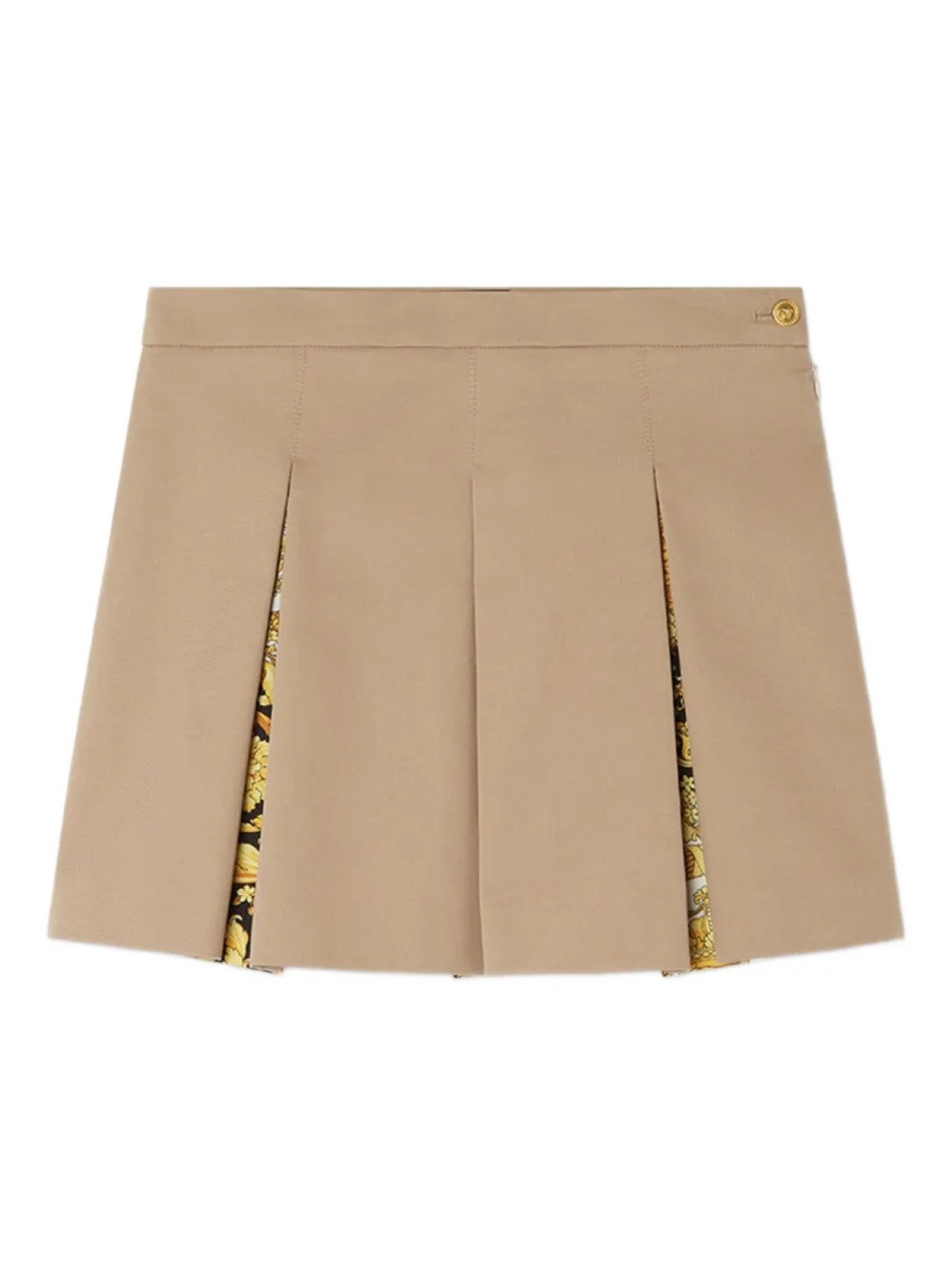 Versace Kids юбка мини со складками, коричневый
Versace Kids юбка мини со складками, коричневый
