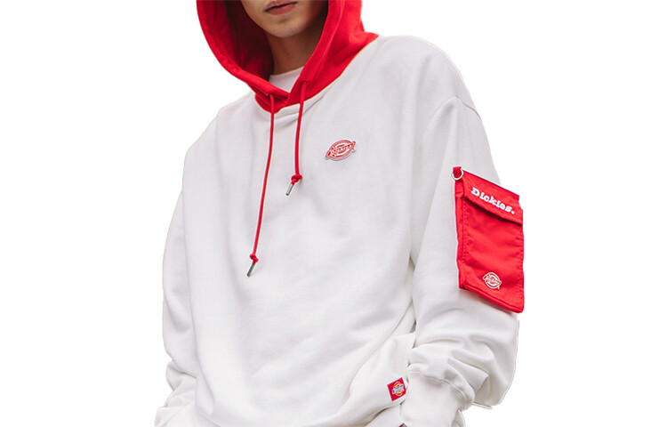 Толстовка унисекс белая Dickies, белый 
Толстовка унисекс белая Dickies, белый