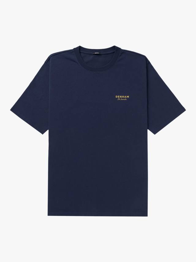 Хлопковая футболка с коротким рукавом Regular Fit DENHAM, Medieval Blue
Хлопковая футболка с коротким рукавом Regular Fit DENHAM, Medieval Blue