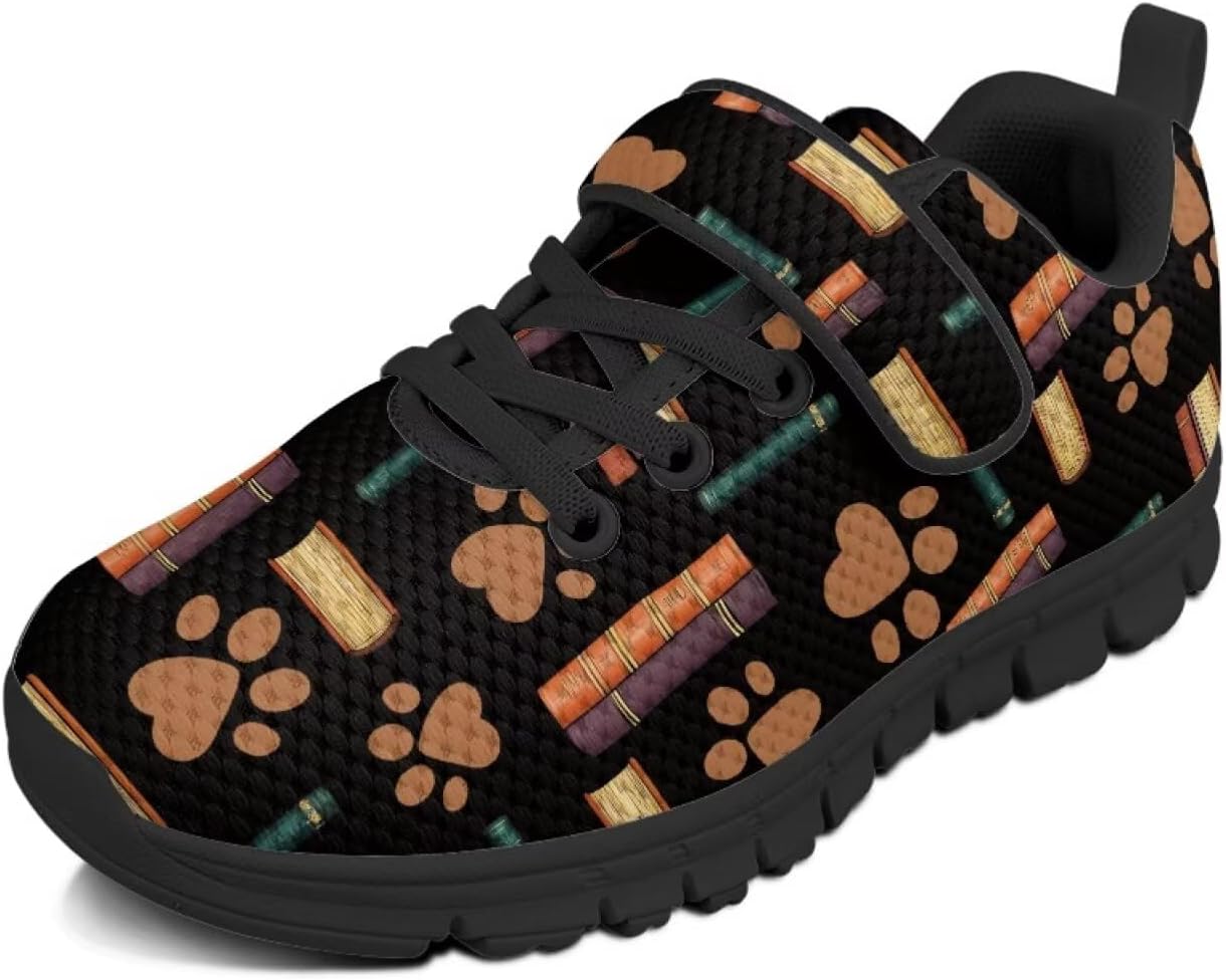 Детские кроссовки Skull Books на Хэллоуин, пробные беговые кроссовки для мальчиков и девочек, школьные кроссовки, противоскользящие, легкие, спортивные, для тенниса и ходьбы Pointodoor, Retro Books Paw Print
Детские кроссовки Skull Books на Хэллоуин, пробные беговые кроссовки для мальчиков и девочек, школьные кроссовки, противоскользящие, легкие, спортивные, для тенниса и ходьбы Pointodoor, Retro Books Paw Print