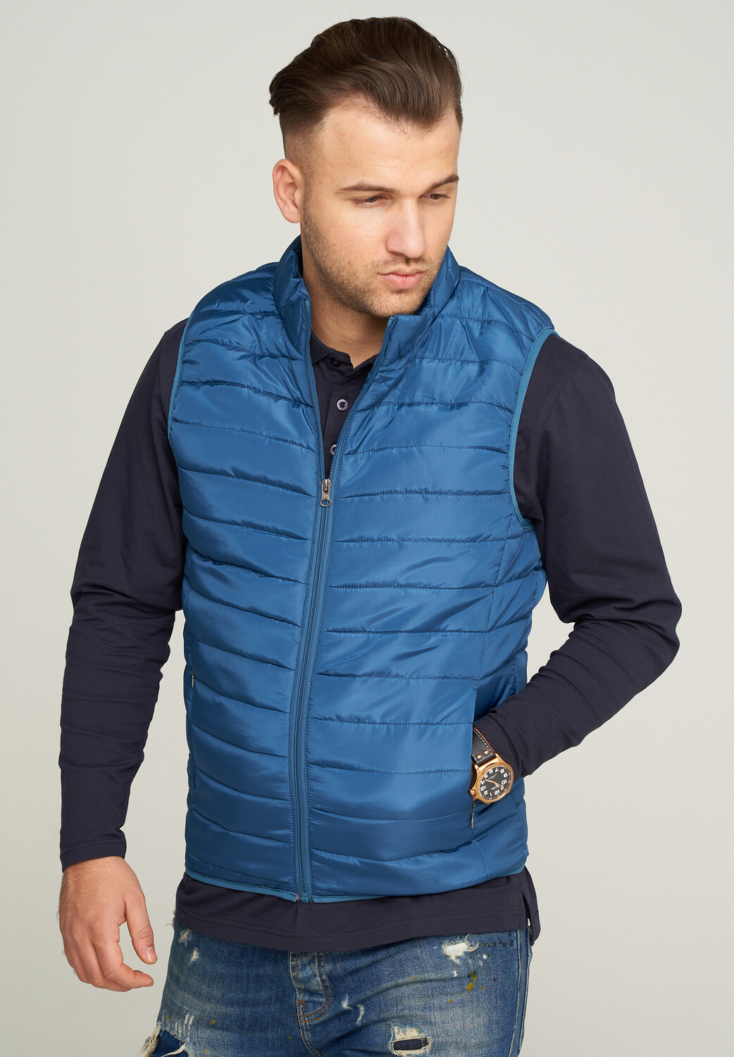 Утепленный жилет SOUL STAR Übergangsjacke MJBIBURY, синий
Утепленный жилет SOUL STAR Übergangsjacke MJBIBURY, синий