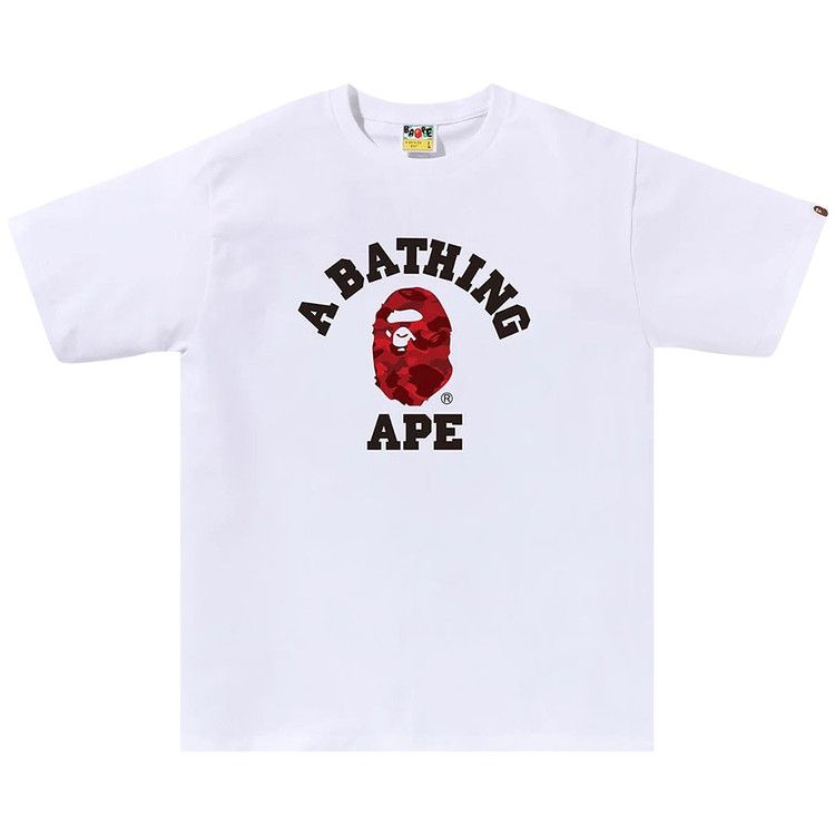 Футболка BAPE Color Camo College Tee, White/Red
Футболка BAPE Color Camo College Tee, White/Red