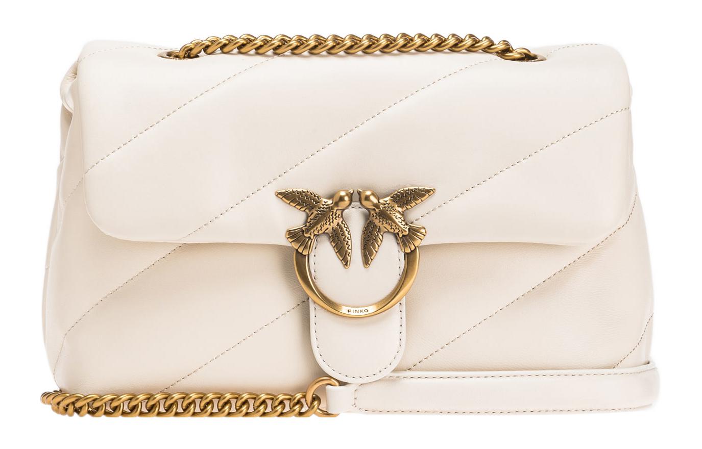 Сумка-кроссбоди Puff Sheepskin, женская наплечная сумка white PINKO, Set (Bag+Dust Bag)
Сумка-кроссбоди Puff Sheepskin, женская наплечная сумка white PINKO, Set (Bag+Dust Bag)