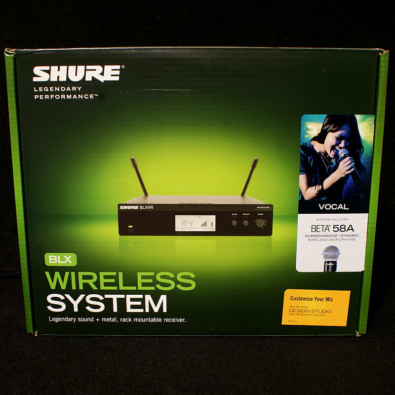 Беспроводная микрофонная система Shure BLX24R/B58
Беспроводная микрофонная система Shure BLX24R/B58