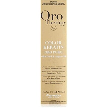 Oro Puro Therapy Color Кератиновая краска для волос 100 мл 11.1 Супер Платиновый Пепельный Блондин, Fanola
Oro Puro Therapy Color Кератиновая краска для волос 100 мл 11.1 Супер Платиновый Пепельный Блондин, Fanola
