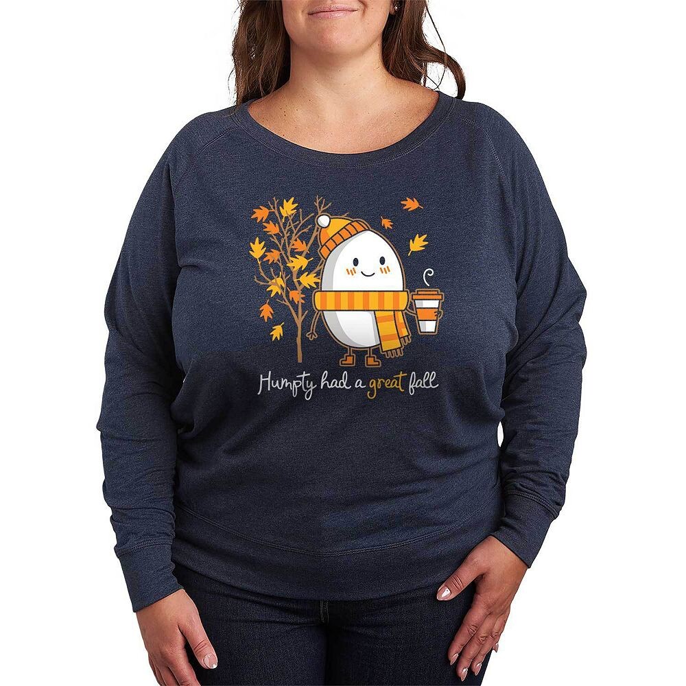 Легкий свитшот из френч терри размера плюс Humpty Great Fall Licensed Character, цвет Heather Indigo
Легкий свитшот из френч терри размера плюс Humpty Great Fall Licensed Character, цвет Heather Indigo
