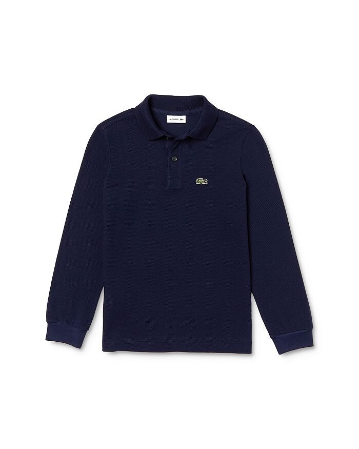 Классическая рубашка-поло из пике с длинными рукавами для мальчиков Lacoste — Little Kid, Big Kid, синий
Классическая рубашка-поло из пике с длинными рукавами для мальчиков Lacoste — Little Kid, Big Kid, синий