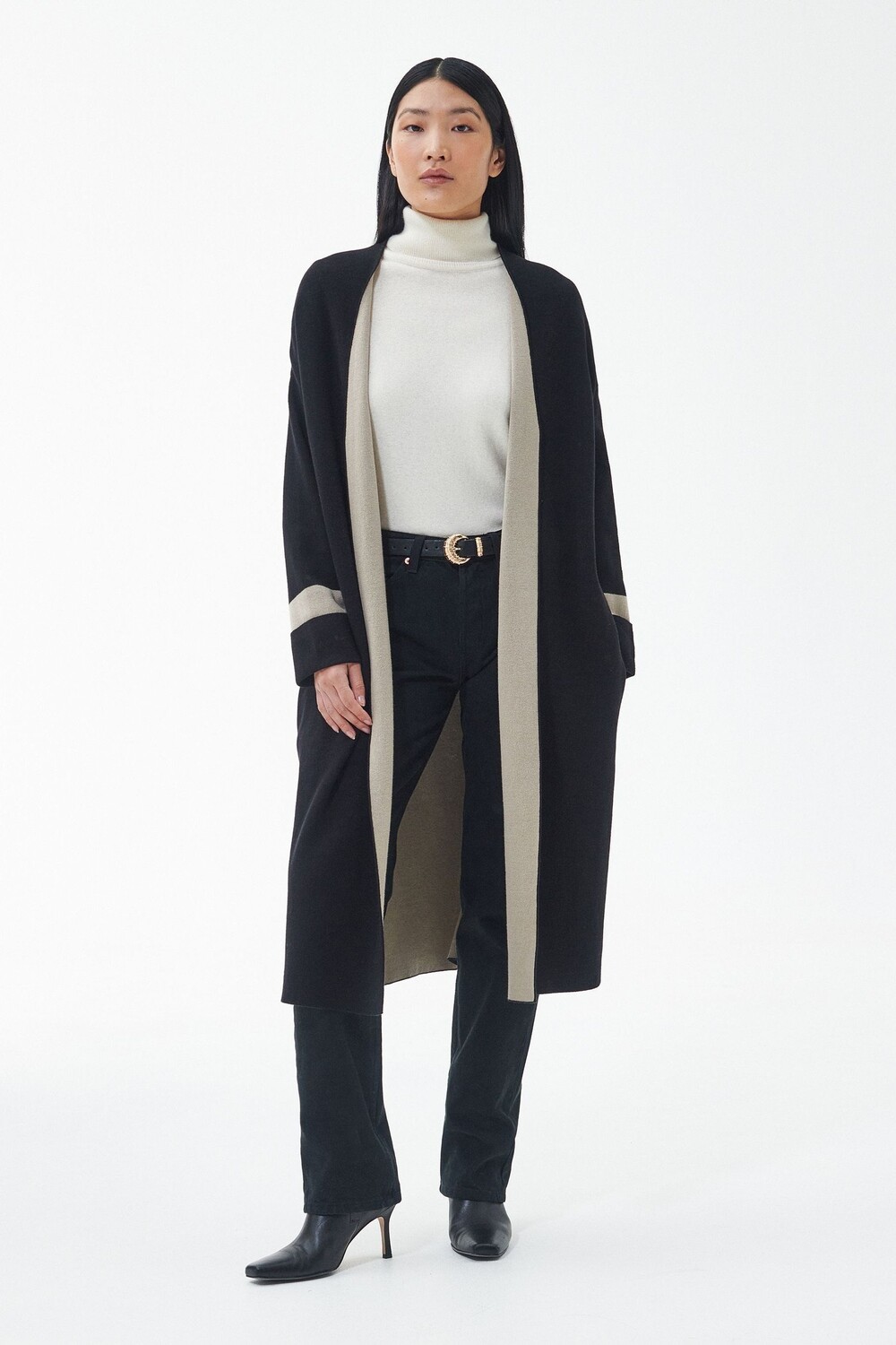 Длинный вязаный кардиган Coretta из 100% хлопка Barbour, черный
Длинный вязаный кардиган Coretta из 100% хлопка Barbour, черный