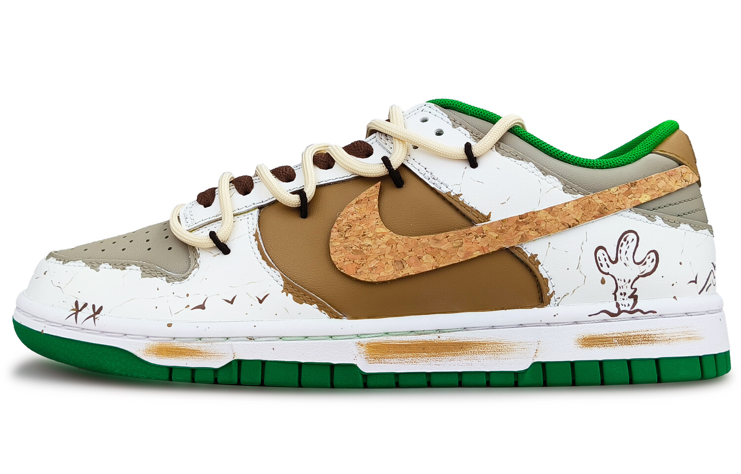 Кроссовки Nike Dunk Skateboarding Shoes Men Low-top White/Brown/Green/Grey, хаки
Кроссовки Nike Dunk Skateboarding Shoes Men Low-top White/Brown/Green/Grey, хаки