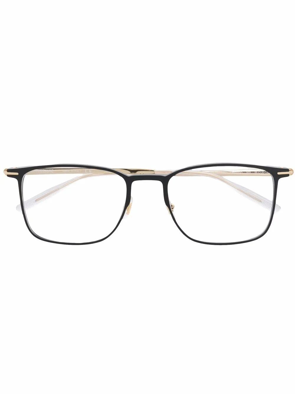 Очки в матовой квадратной оправе MONTBLANC, черный
Очки в матовой квадратной оправе MONTBLANC, черный