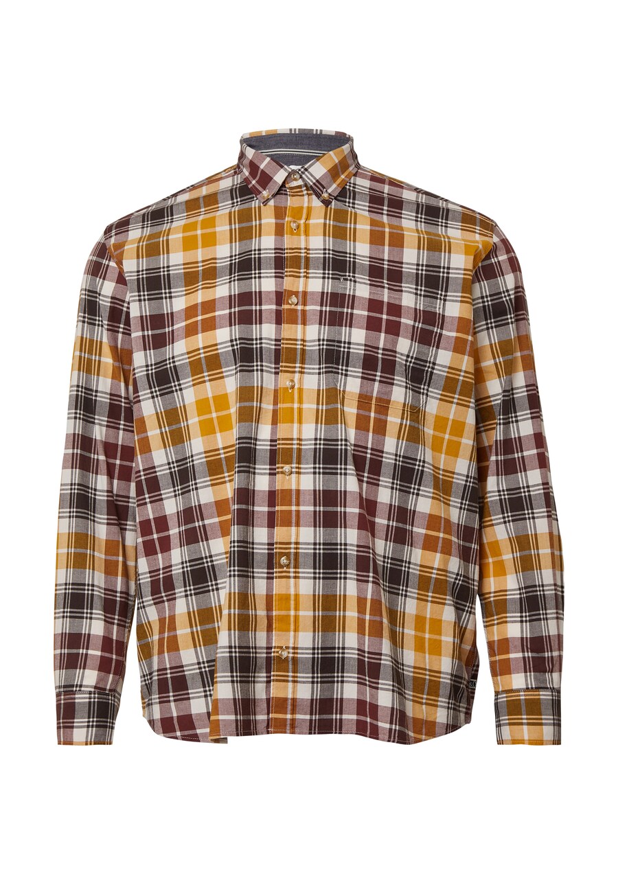 Рубашка на пуговицах классического кроя s.Oliver, желтый
Рубашка на пуговицах классического кроя s.Oliver, желтый