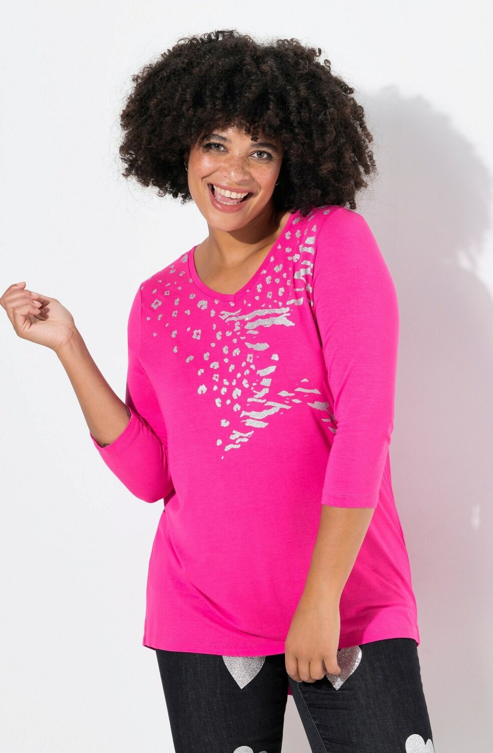 Топ с длинными рукавами T-SHIRT, A-LINIE, STERNE, 3/4-ÄRMEL Angel of Style, розовый
Топ с длинными рукавами T-SHIRT, A-LINIE, STERNE, 3/4-ÄRMEL Angel of Style, розовый