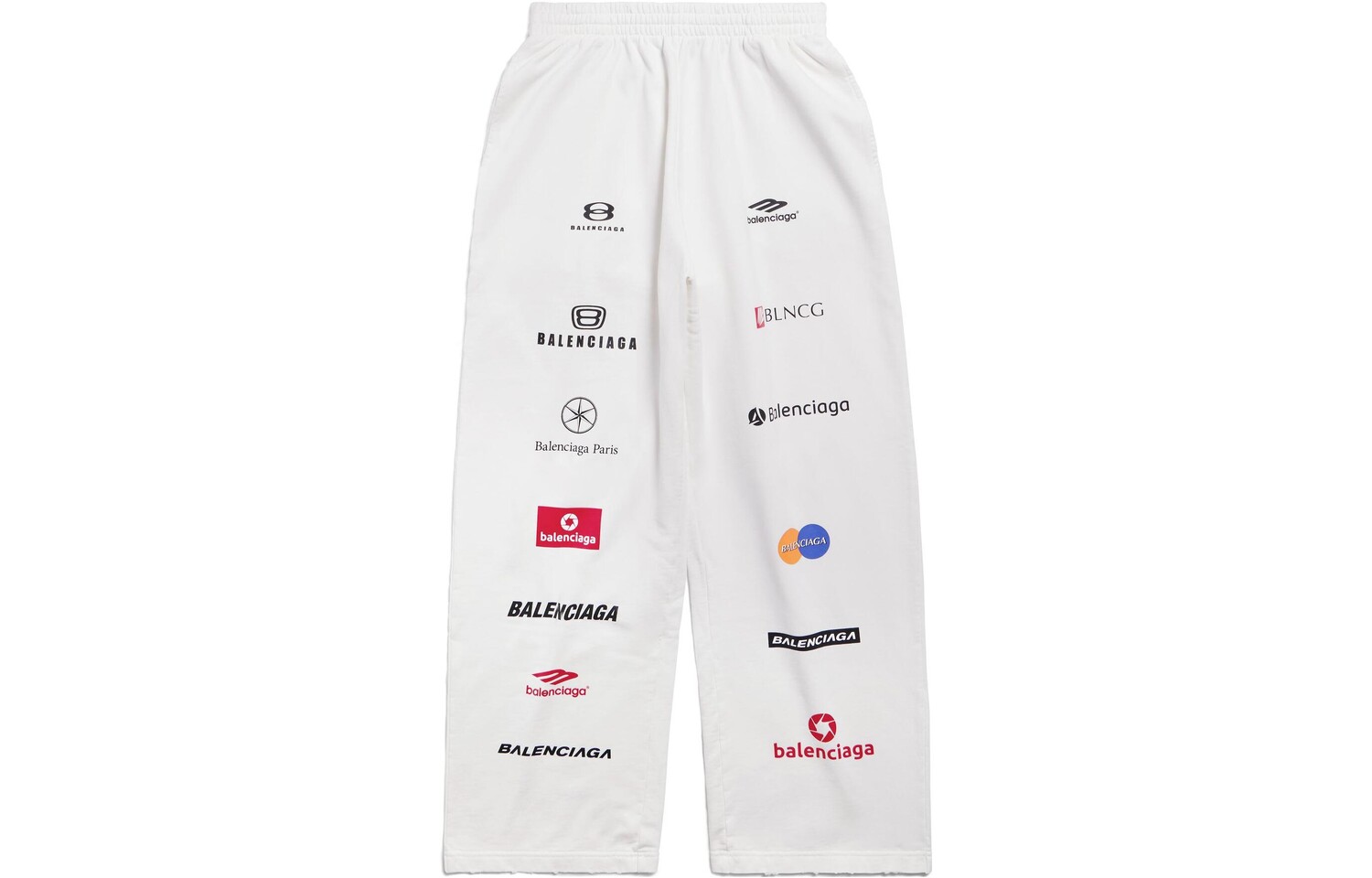 Повседневные брюки унисекс Balenciaga, белый
Повседневные брюки унисекс Balenciaga, белый