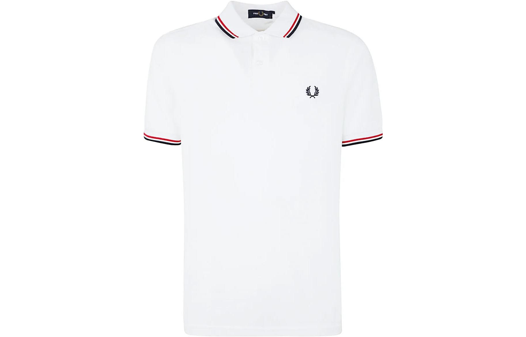 Поло с вышитым логотипом в полоску FRED PERRY, белый
Поло с вышитым логотипом в полоску FRED PERRY, белый