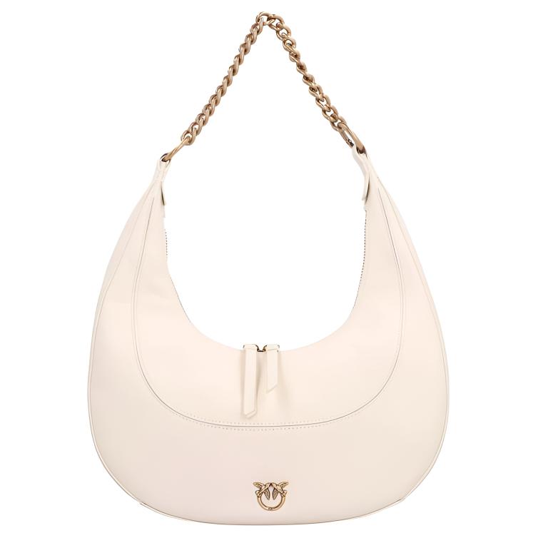 Pinko Женская сумка через плечо из коровьей кожи, белая
Pinko Женская сумка через плечо из коровьей кожи, белая