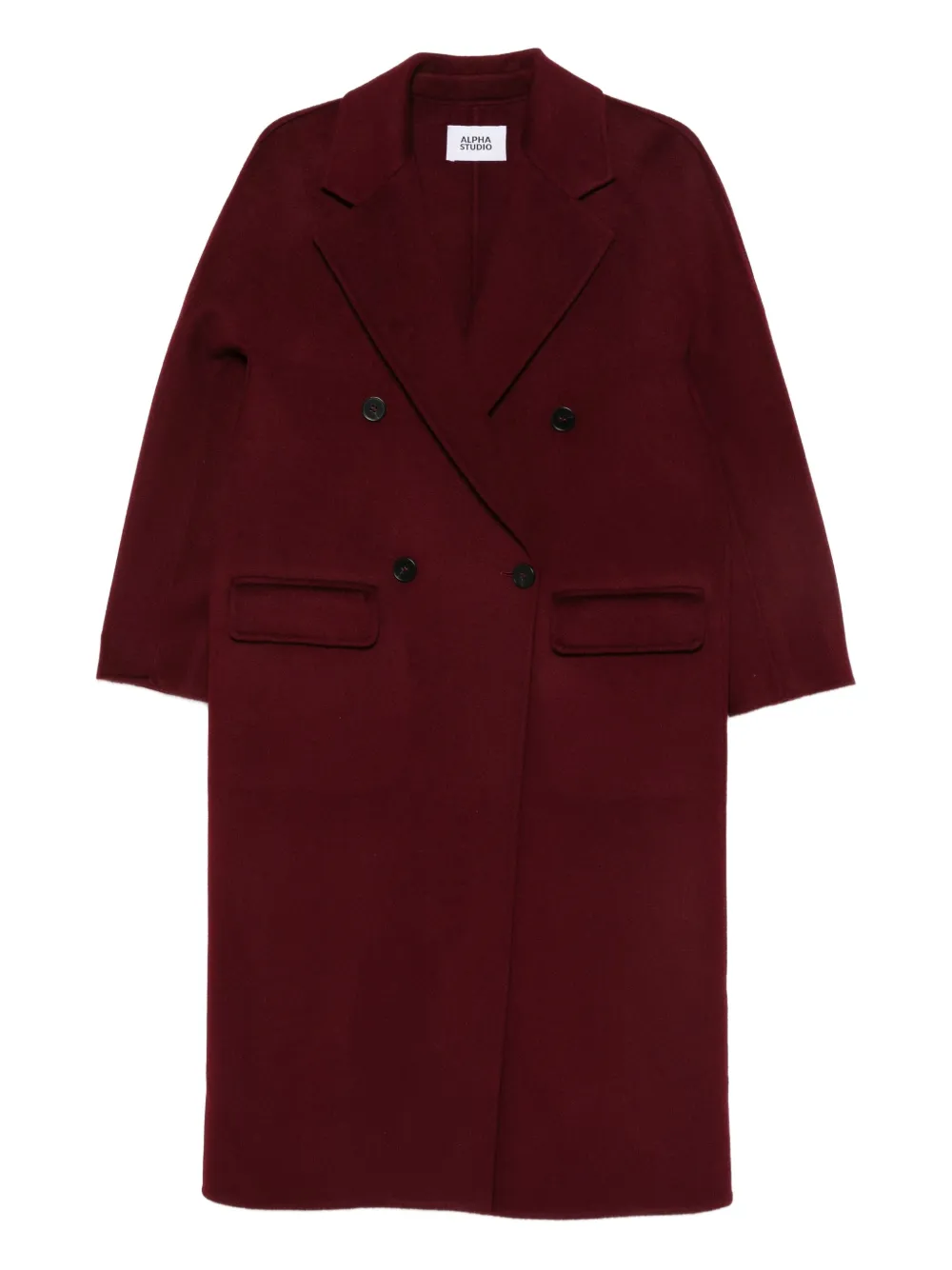 Двубортное шерстяное пальто ALPHA STUDIO, красный
Двубортное шерстяное пальто ALPHA STUDIO, красный