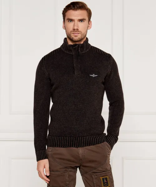 Свитер Regular fit Aeronautica Militare, коричневый
Свитер Regular fit Aeronautica Militare, коричневый