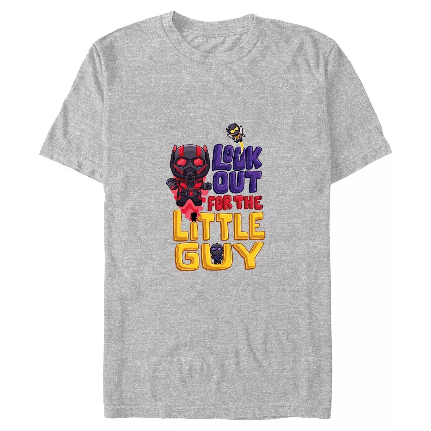 Мужская футболка Marvel Ant-Man And The Wasp: Quantumania Look Out Little Guy Licensed Character
Мужская футболка Marvel Ant-Man And The Wasp: Quantumania Look Out Little Guy Licensed Character