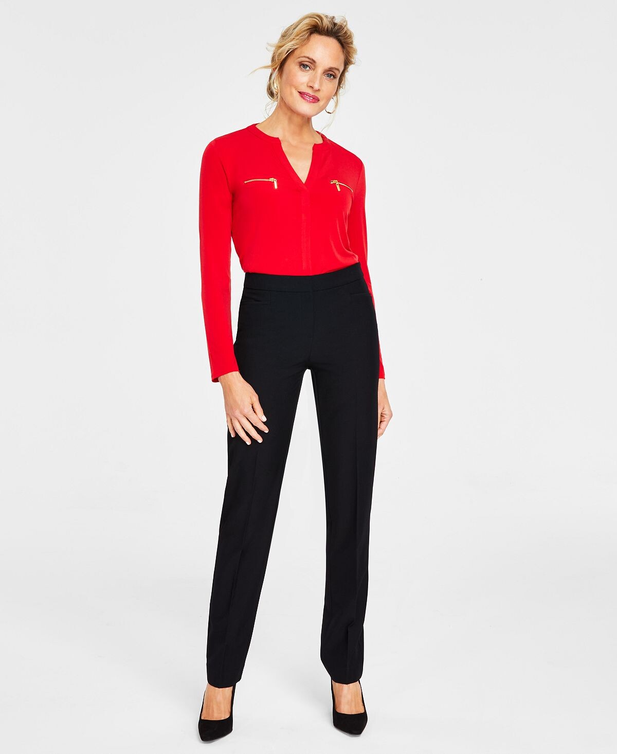 Прямые брюки Petite с L-карманом I.N.C. International Concepts
Прямые брюки Petite с L-карманом I.N.C. International Concepts