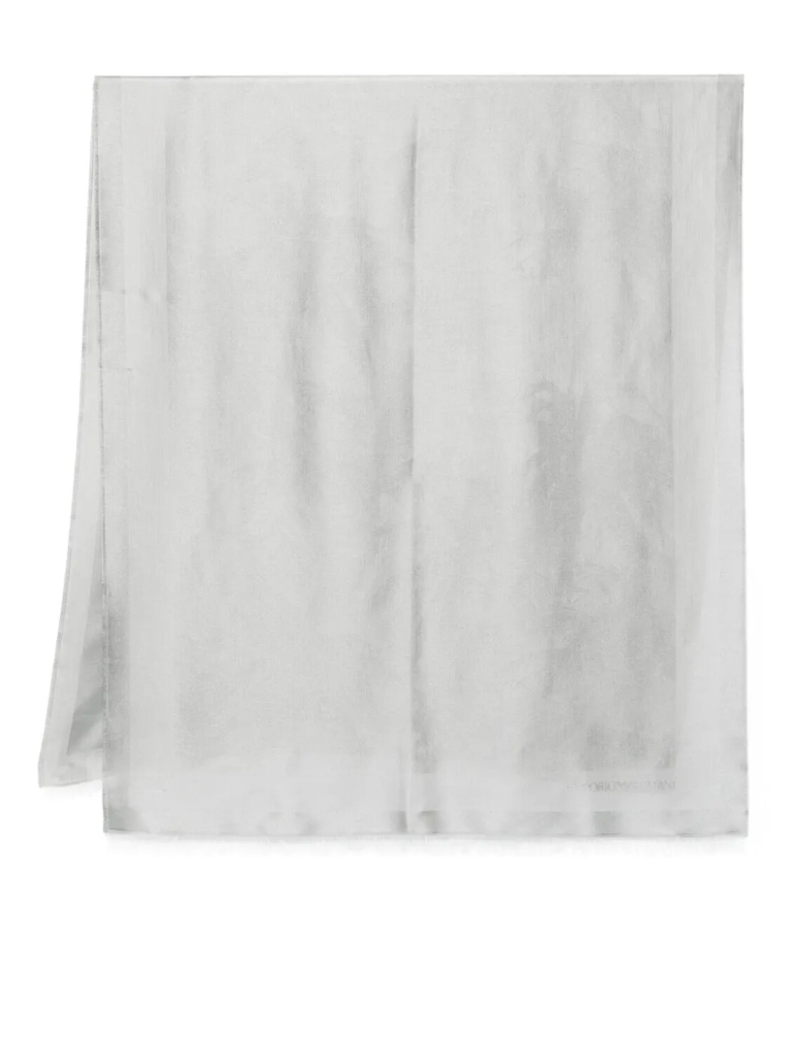 Шарф с жаккардовым принтом и логотипом Emporio Armani, серый
Шарф с жаккардовым принтом и логотипом Emporio Armani, серый