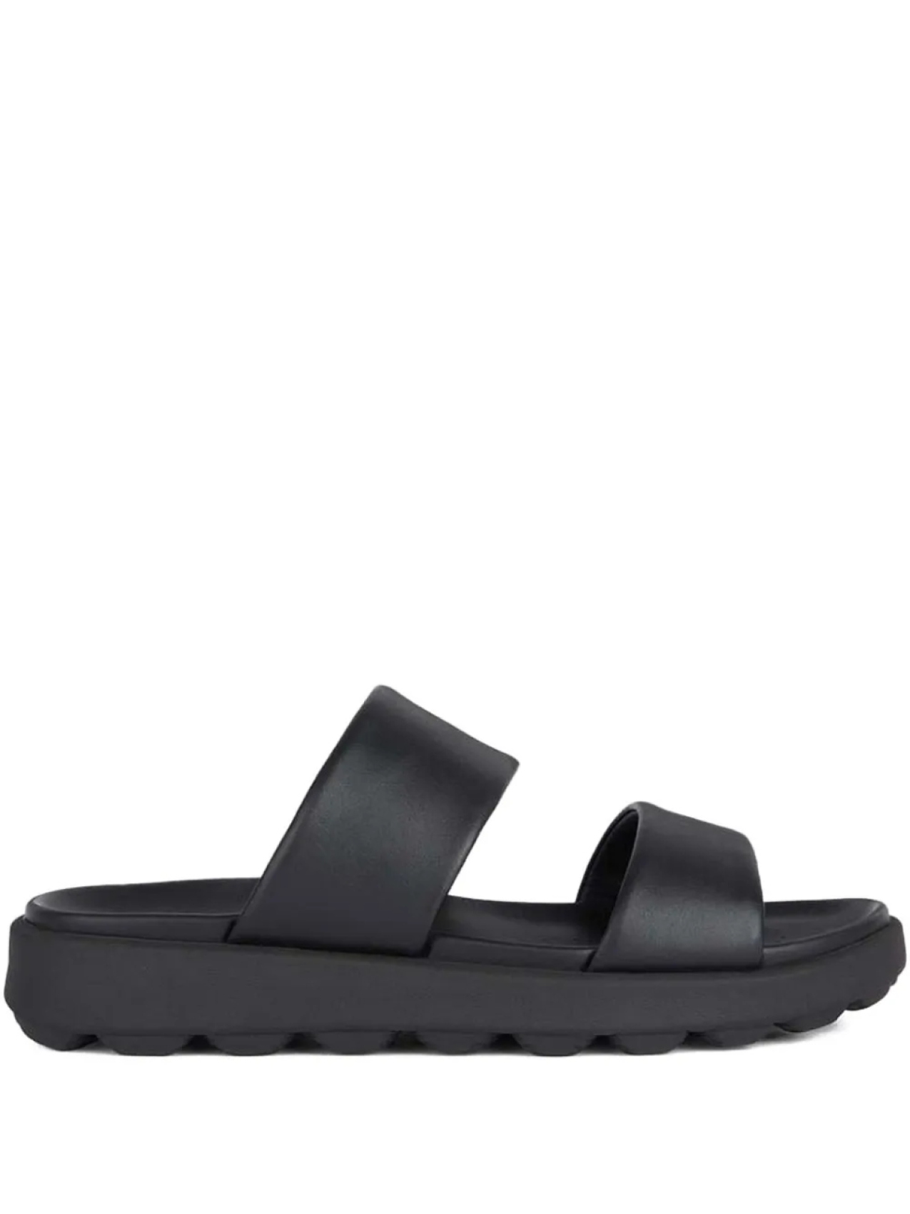 Двойные ремни слайдов Geox, черный
Двойные ремни слайдов Geox, черный