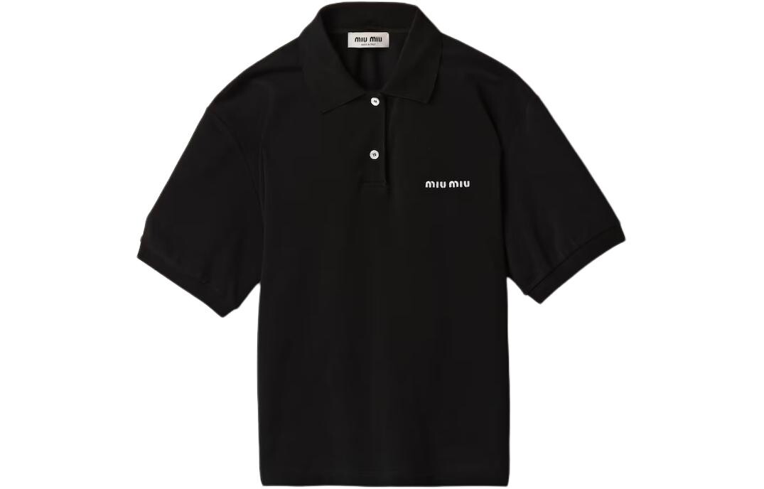 Рубашка поло женская Miu Miu, черный
Рубашка поло женская Miu Miu, черный