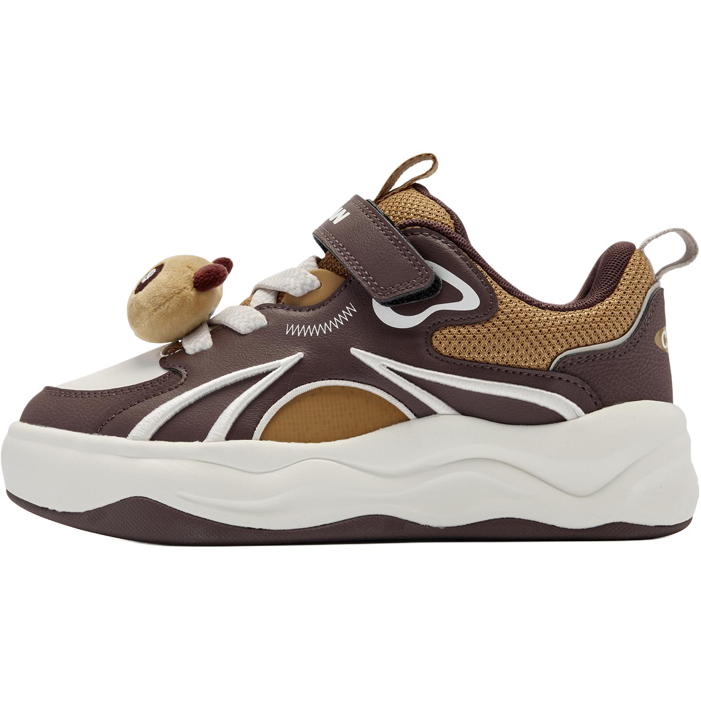 QIAODAN Детские кроссовки для скейтбординга с низким верхом, устойчивые к истиранию, коричневые, для подростков
QIAODAN Детские кроссовки для скейтбординга с низким верхом, устойчивые к истиранию, коричневые, для подростков