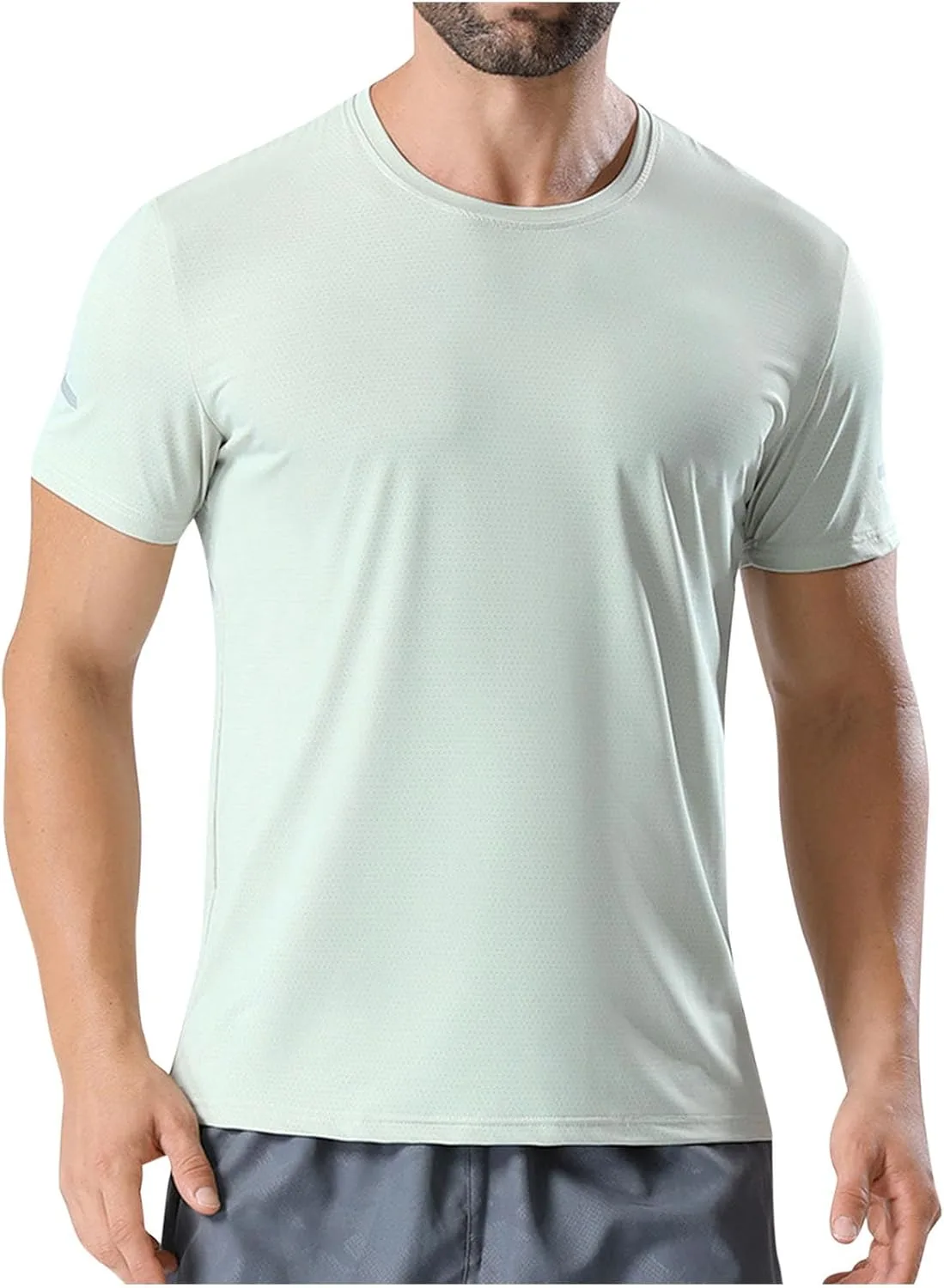 Мужская модная футболка с круглым вырезом свободного кроя QUNPIU
Мужская модная футболка с круглым вырезом свободного кроя QUNPIU