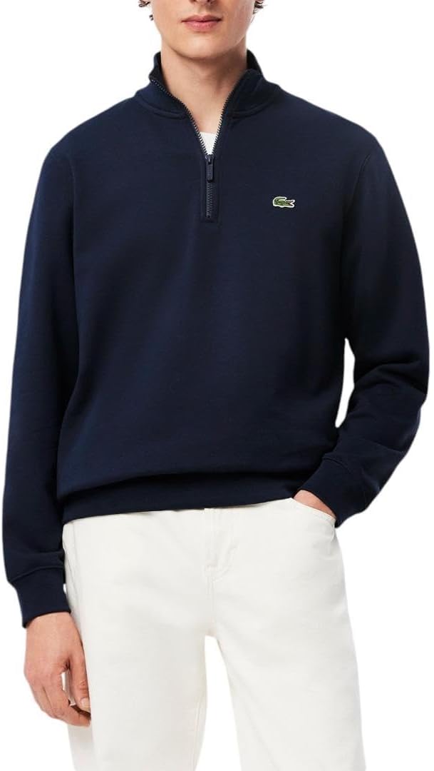 Lacoste мужская толстовка с молнией и воротником-стойкой, классический крой, Navy Blue, Синий, Lacoste мужская толстовка с молнией и воротником-стойкой, классический крой, Navy Blue
Lacoste мужская толстовка с молнией и воротником-стойкой, классический крой, Navy Blue, Синий, Lacoste мужская толстовка с молнией и воротником-стойкой, классический крой, Navy Blue