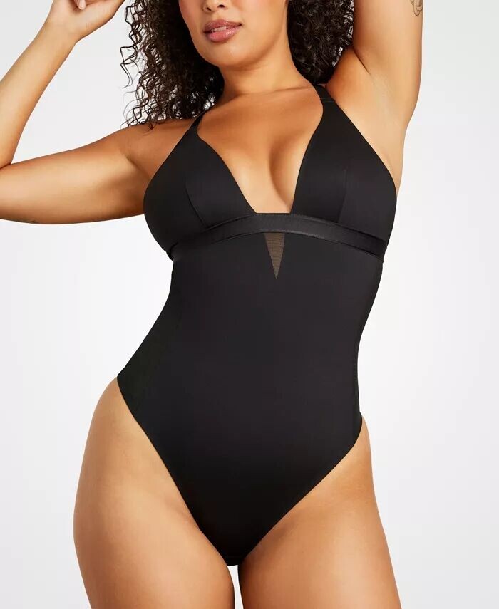 Женский шелковистый моделирующий боди SIELLA, черный
Женский шелковистый моделирующий боди SIELLA, черный