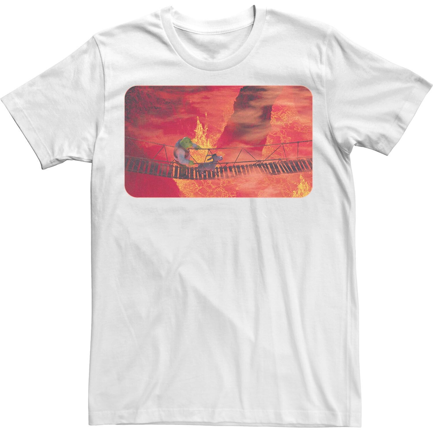 Мужская футболка с плакатом франшизы «Шрек» «Шрек по понедельникам» Licensed Character, белый
Мужская футболка с плакатом франшизы «Шрек» «Шрек по понедельникам» Licensed Character, белый