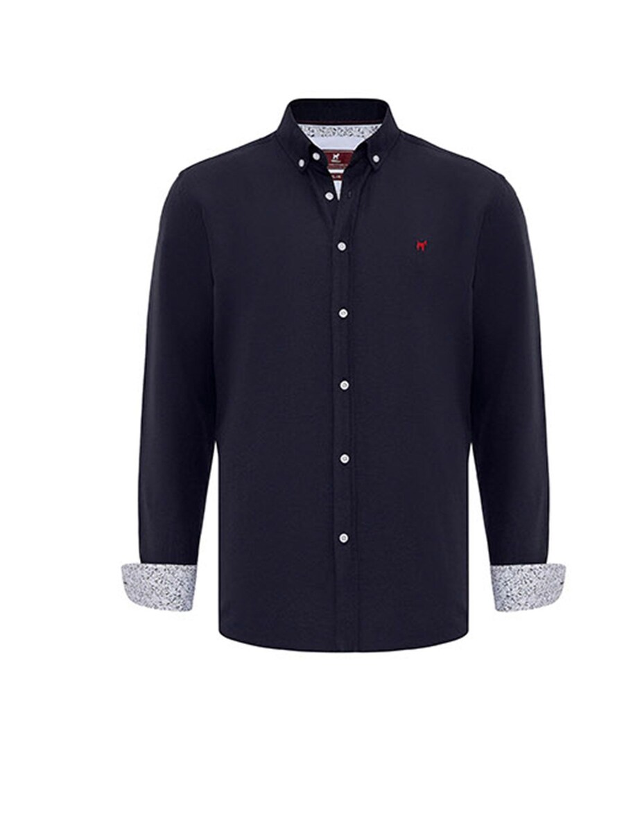 Рубашка на пуговицах классического кроя Williot Sergio, темно-синий
Рубашка на пуговицах классического кроя Williot Sergio, темно-синий