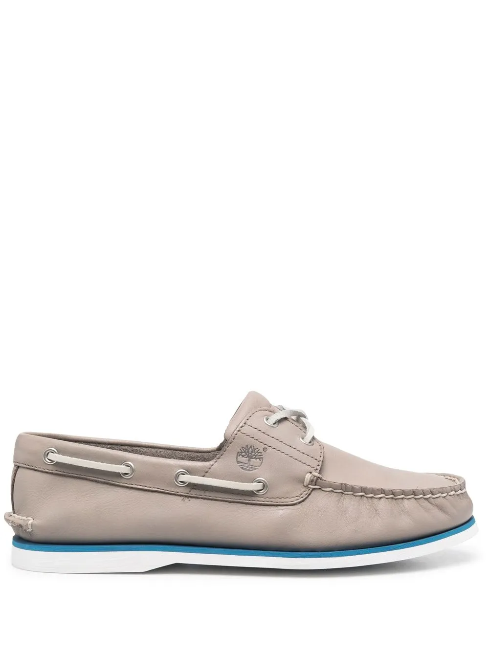 Лоферы с тисненым логотипом Timberland, серый 
Лоферы с тисненым логотипом Timberland, серый