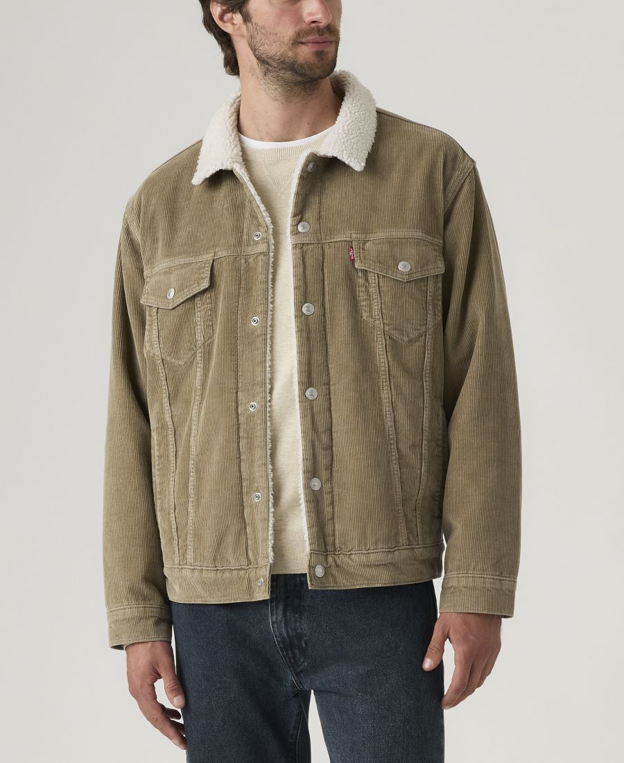 Мужская свободная куртка-тракер с длинными рукавами Levi's, Timberwolf
Мужская свободная куртка-тракер с длинными рукавами Levi's, Timberwolf