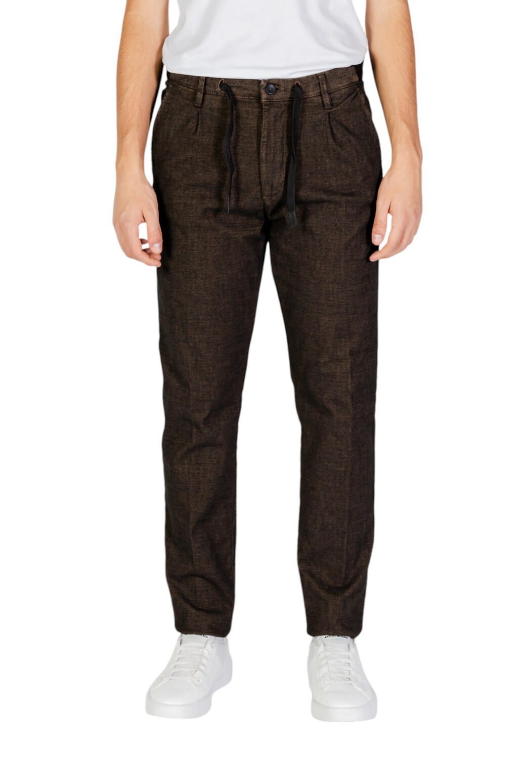 Брюки мужские Hamaki-Ho повседневные на кулиске, коричневый
Брюки мужские Hamaki-Ho повседневные на кулиске, коричневый