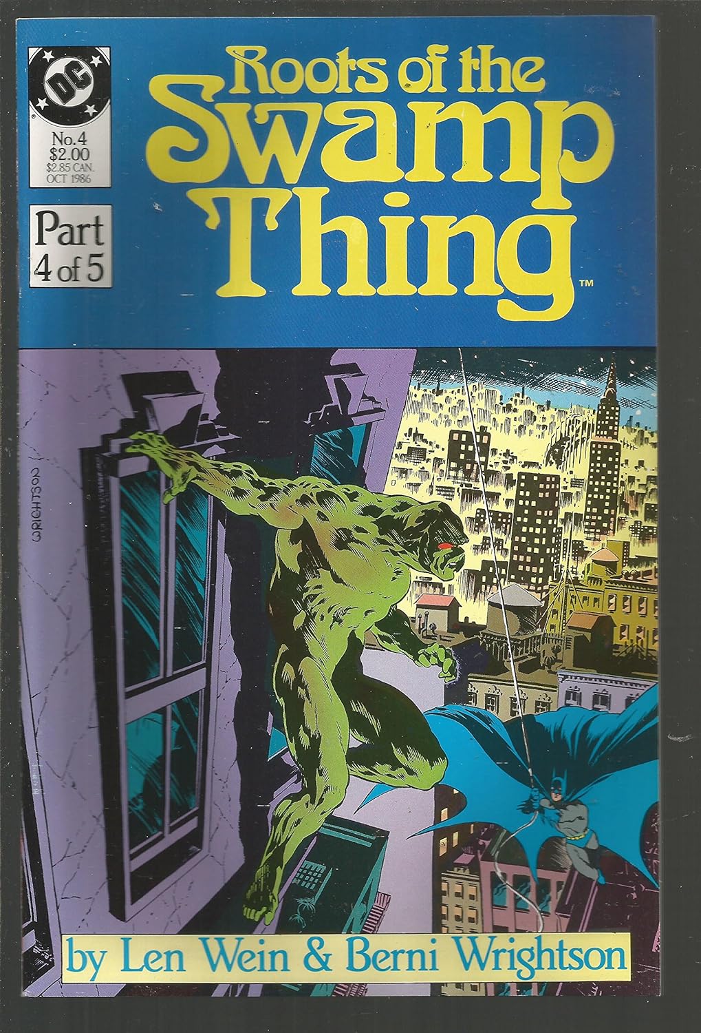 Roots of the Swamp Thing, Edition# 4 (DC)
Roots of the Swamp Thing, Edition# 4 (DC)