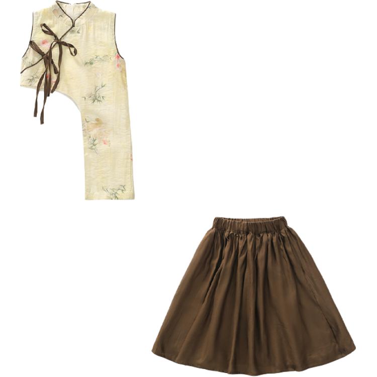 Детский двухкомпонентный комплект с юбкой, воротник стойка, средняя длина PROTECTCAMEL, экрю
Детский двухкомпонентный комплект с юбкой, воротник стойка, средняя длина PROTECTCAMEL, экрю