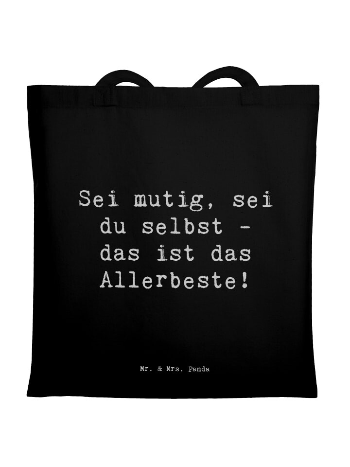 Сумка Mr. & Mrs. Panda Tragetasche Spruch Mutig zu sich selbst stehen ..., черный
Сумка Mr. & Mrs. Panda Tragetasche Spruch Mutig zu sich selbst stehen ..., черный