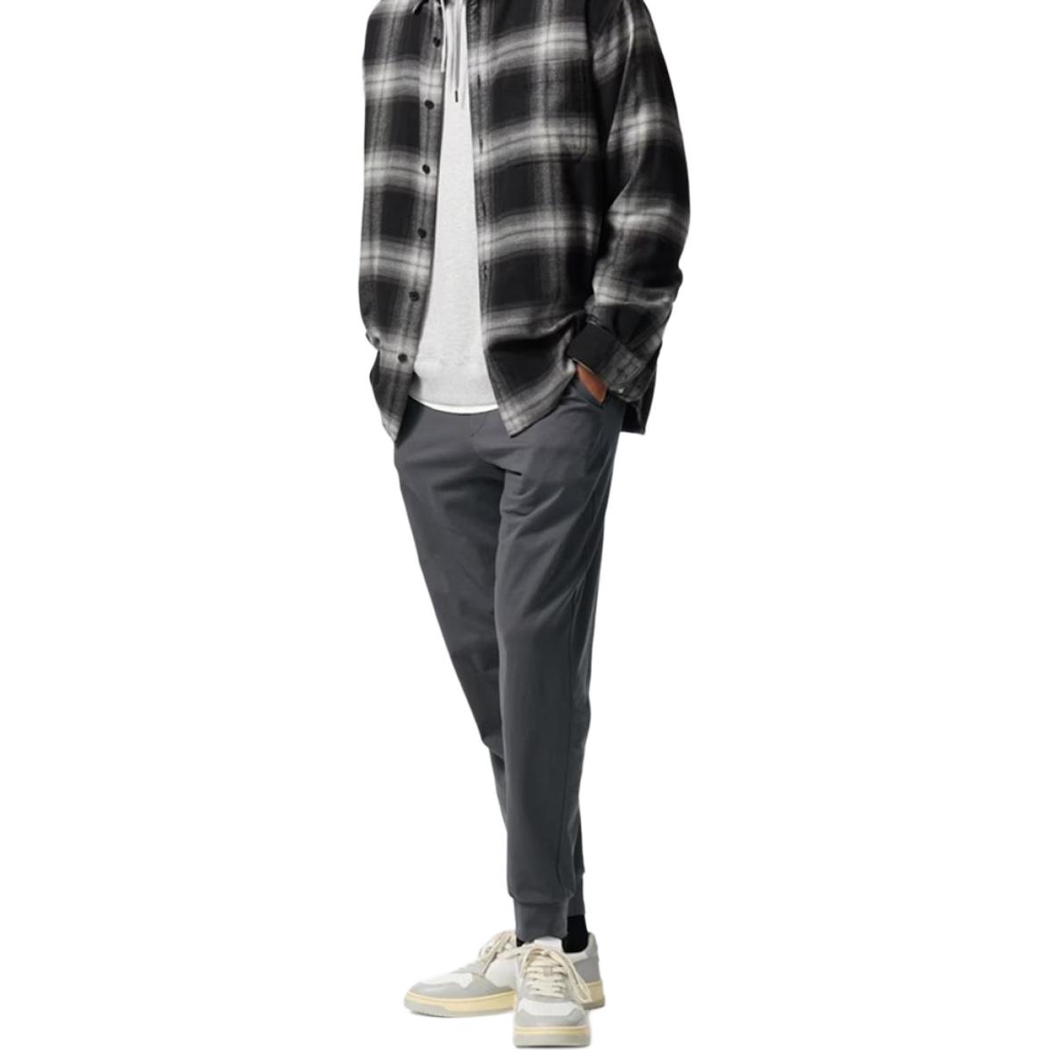 Повседневные брюки унисекс темно-серые UNIQLO, темно-серый
Повседневные брюки унисекс темно-серые UNIQLO, темно-серый