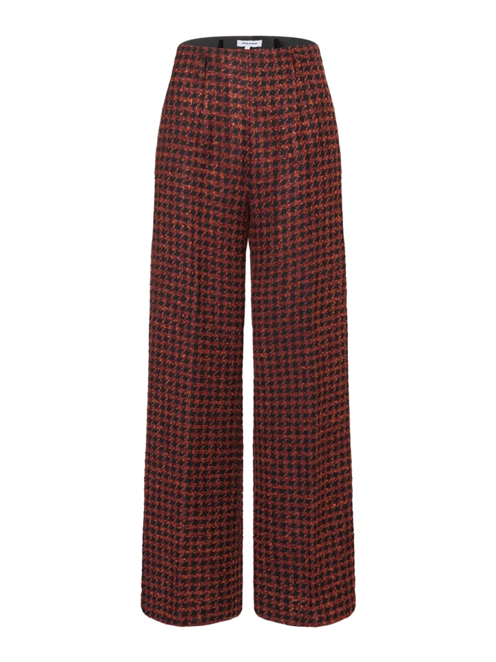 Брюки широкие, узор гусиная лапка в клетку. More & More
Брюки широкие, узор гусиная лапка в клетку. More & More