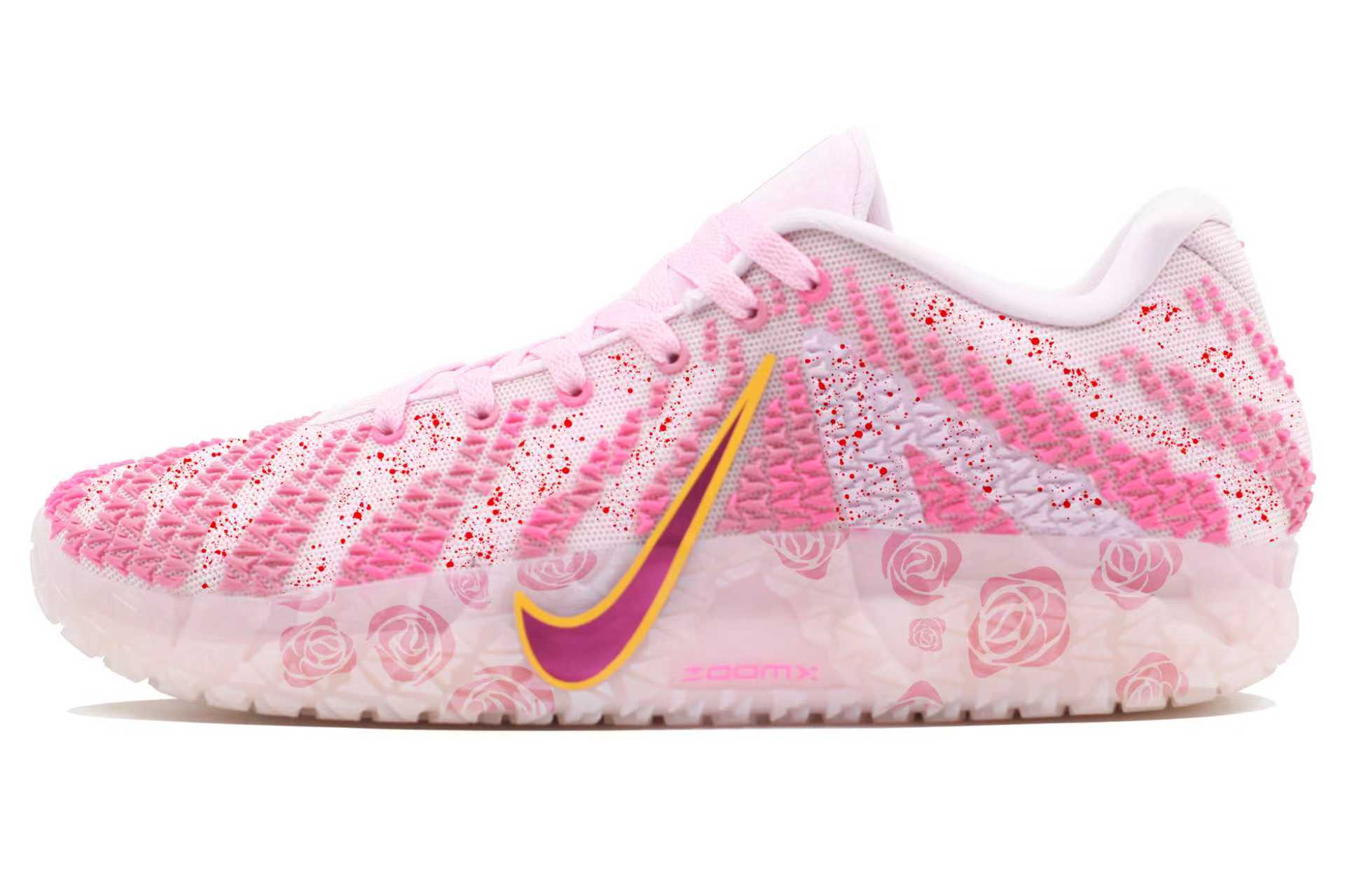 Nike Мужские низкие баскетбольные кроссовки Ja Morant 3 EP с амортизацией и износостойкостью, белый с розовым оттенком
Nike Мужские низкие баскетбольные кроссовки Ja Morant 3 EP с амортизацией и износостойкостью, белый с розовым оттенком